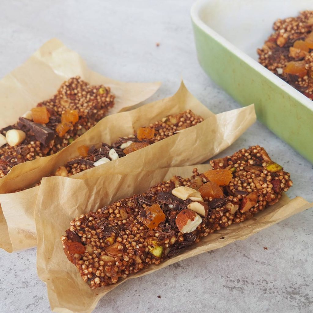 Gepofte quinoa