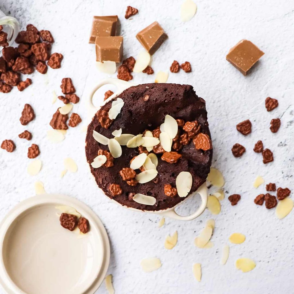 Chocolade protein mugcake