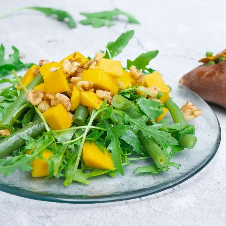 Mangosalade met boontjes