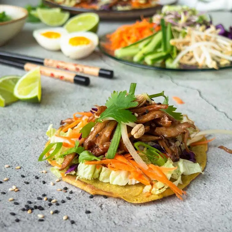 Boekweitpannenkoekjes met hoisin