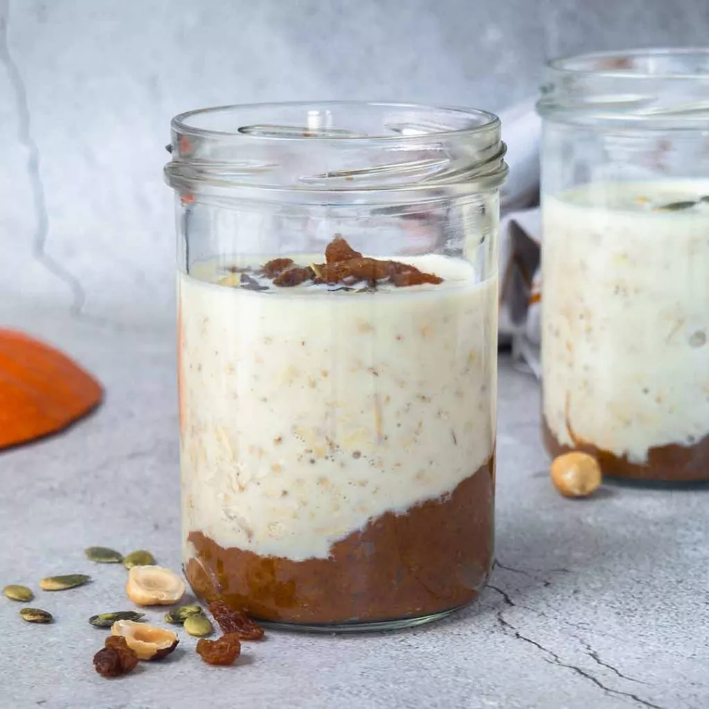 Pompoen overnight oats