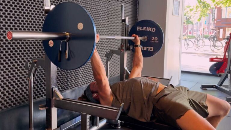Paused bench press