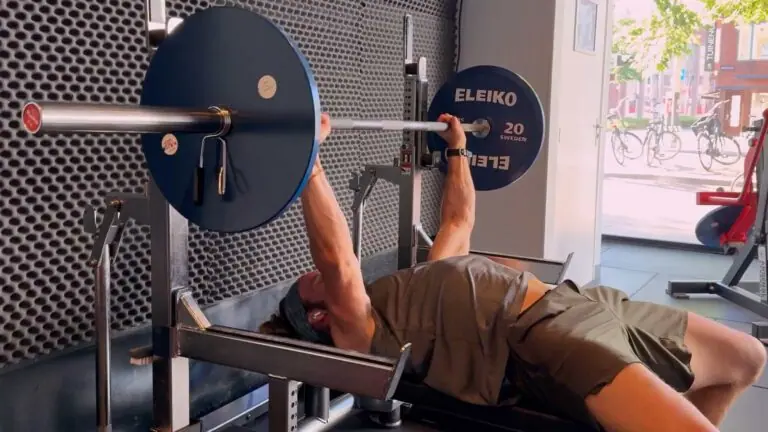 Paused bench press