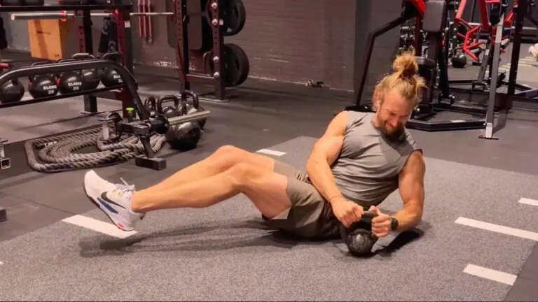 Kettlebell russian twist