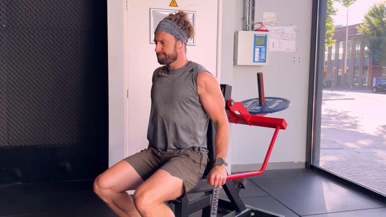 Triceps dip machine