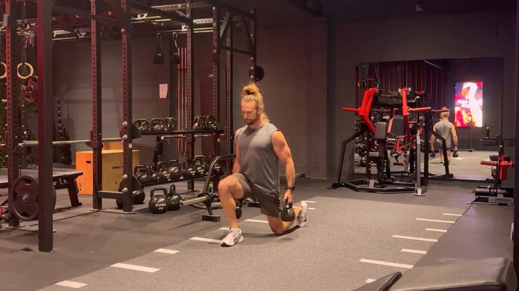 Walking lunge
