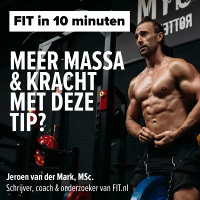 Cover: Meer spiermassa en spierkracht met deze tip?