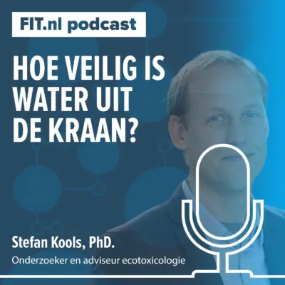 Cover: Hoe veilig is kraanwater? – Stefan Kools, PhD. onderzoeker en adviseur ecotoxicologie