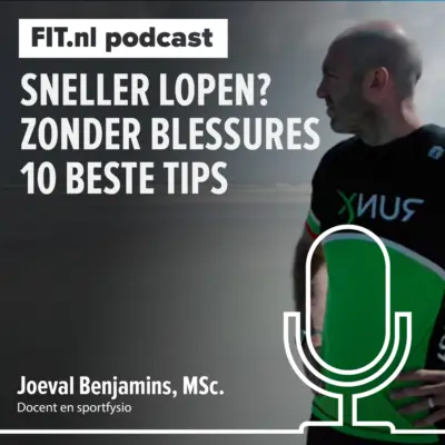 Cover: 10 beste hardlooptips: sneller lopen zonder blessures – Sportfysio Joeval Benjamins, MSc.